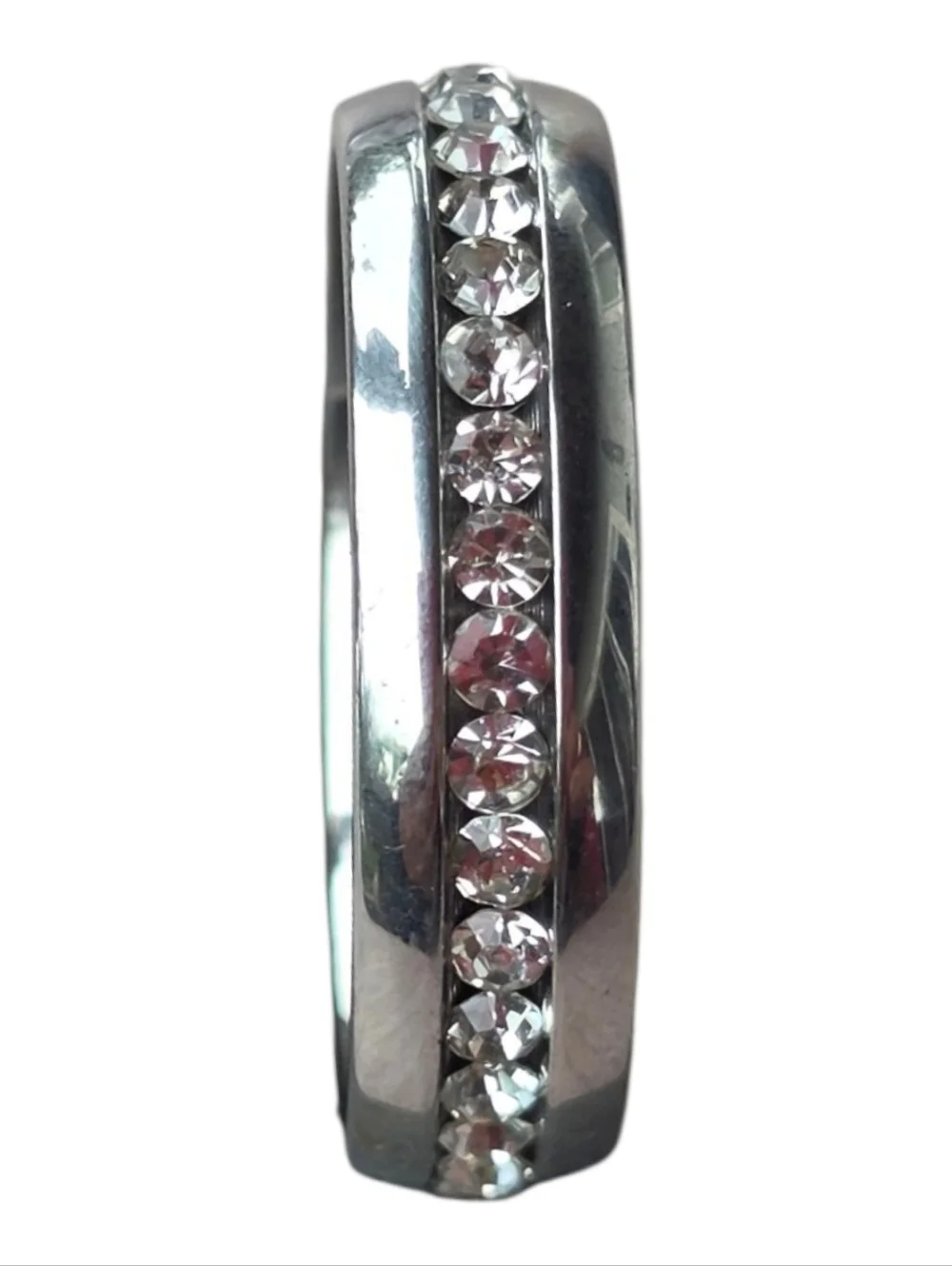 Titanium band ring